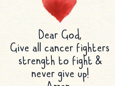 Aiding a cancer patient