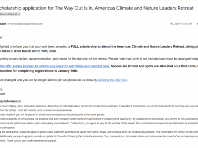 The Way Out Climate and Nature Leaders Retreat