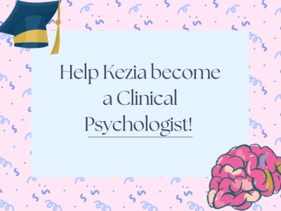 You can help Kezia become a Clinical Psychologist