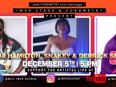 iwer stage (Trisha Hamilton, Snakey & Derick Seales)