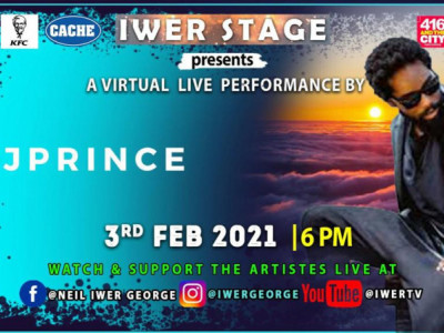 Iwer Stage Presents J Prince A Virtual Live Performance