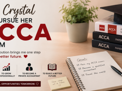 Help Crystal Pursue Her ACCA Dream