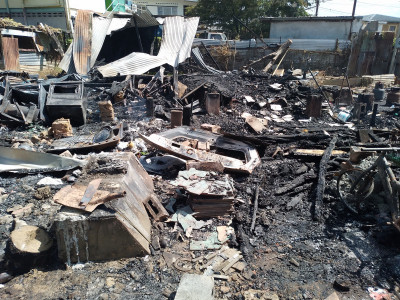 John Street fire