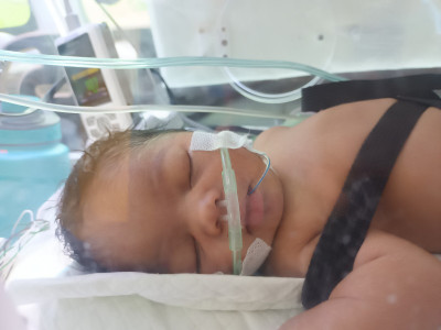 Help baby Kaleb get his heart surgery