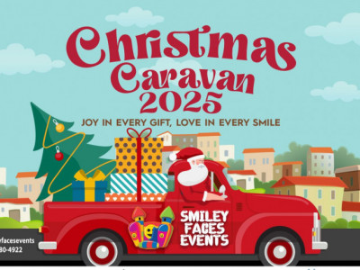 Smiley Faces Events Christmas Caravan 2025 " Joy In Every Gift, Love In Every Smile"