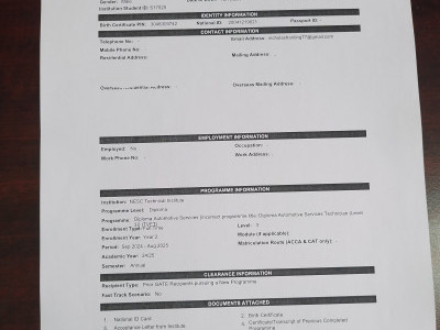 Help with funding my nesc tuition fee